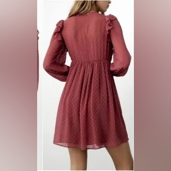 Zara long sleeve mini dress. - Picture 3 of 12